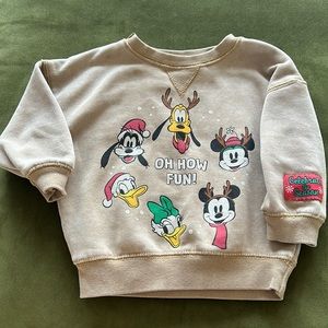 Disney Christmas crewneck